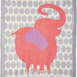 NYGB Elephant Blanket by Toby & Company NWT